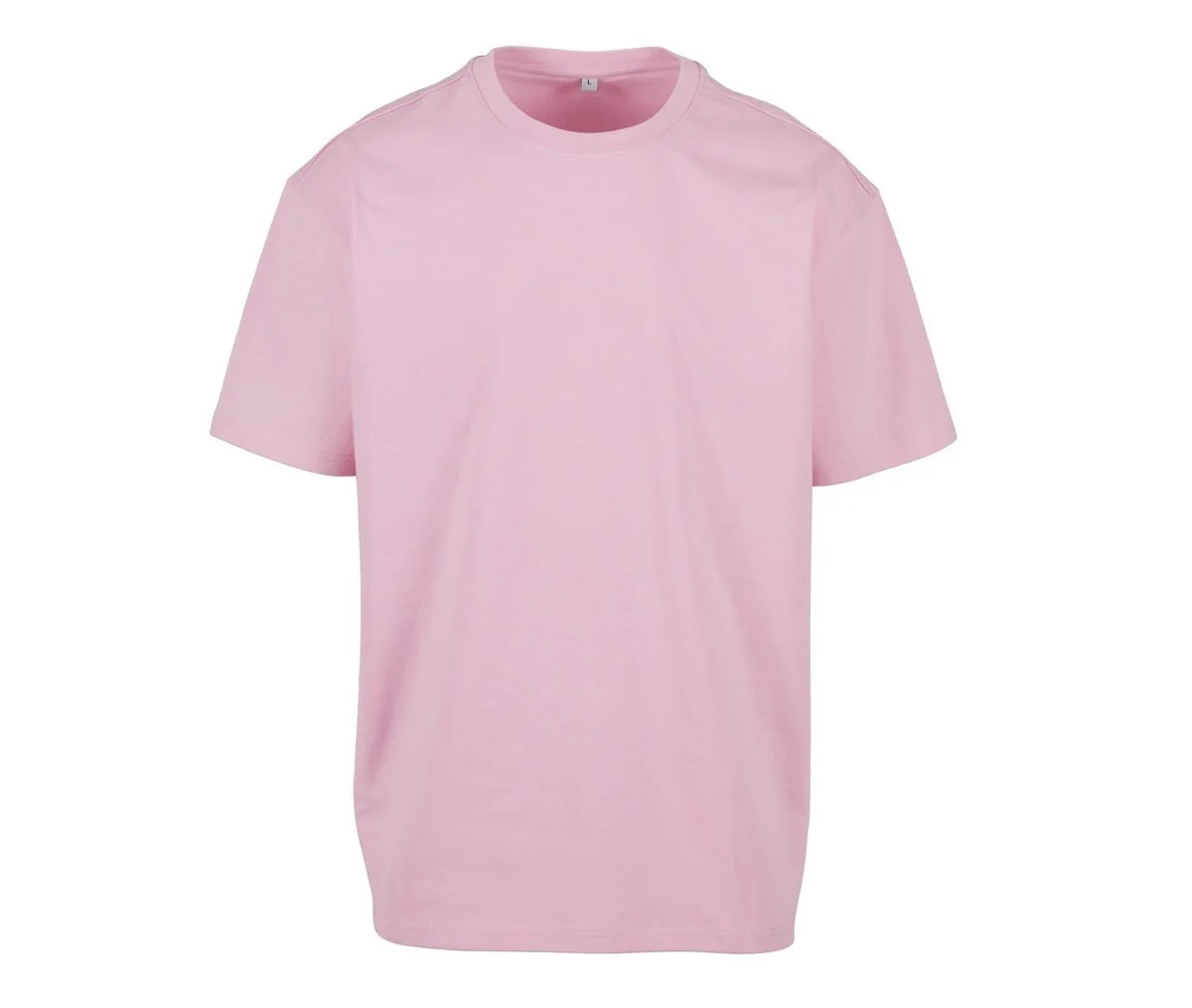 Build Your Brand BY102 Oversized T-shirt – Soft Pink