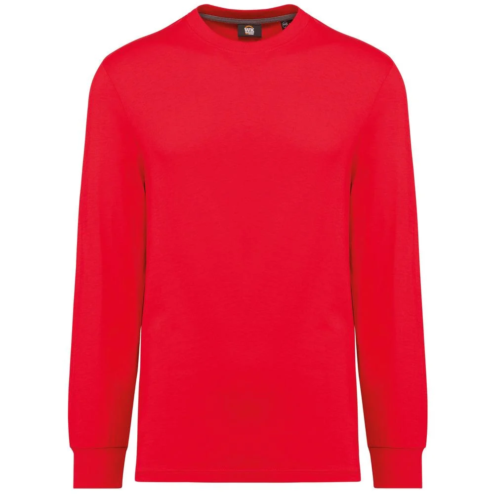 WK. Designed To Work WK303 T-shirt Lange Mouwen – Rood