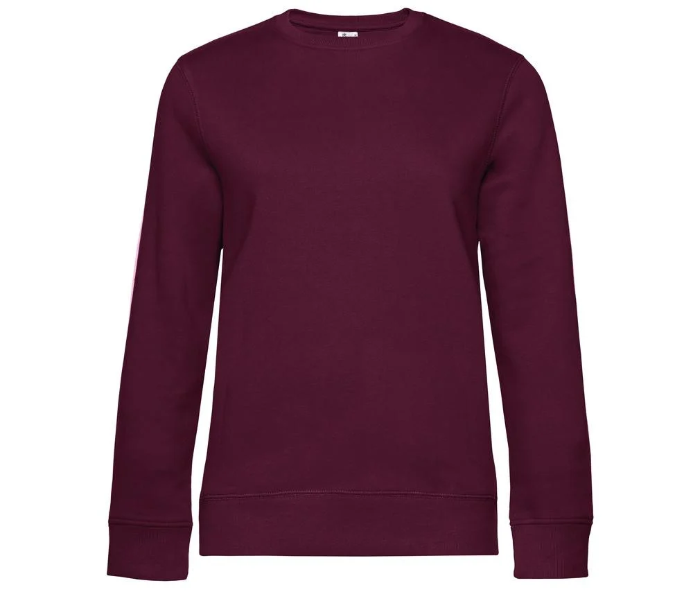 B&C BCW01Q Sweater Queen – Dark Cherry