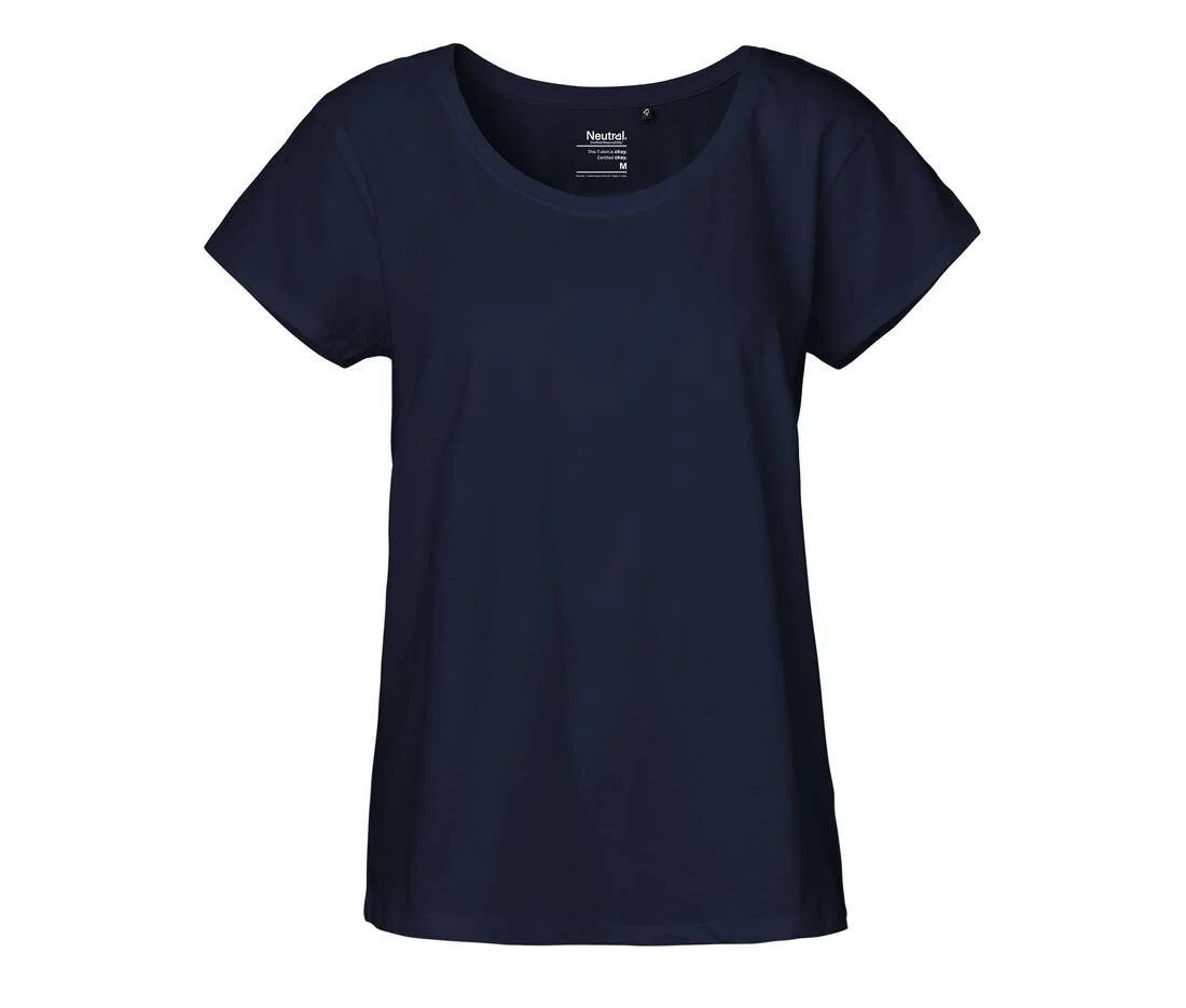 Neutral O81003 Loose Fit T-shirt Dames – Navy