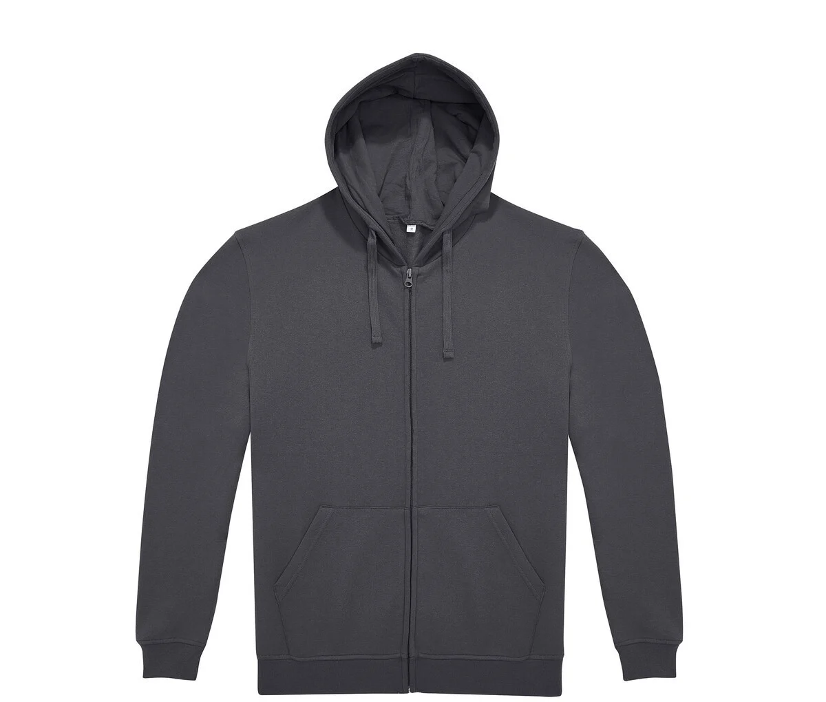 B&C ID224 Unisex Ritshoodie – Dark Grey