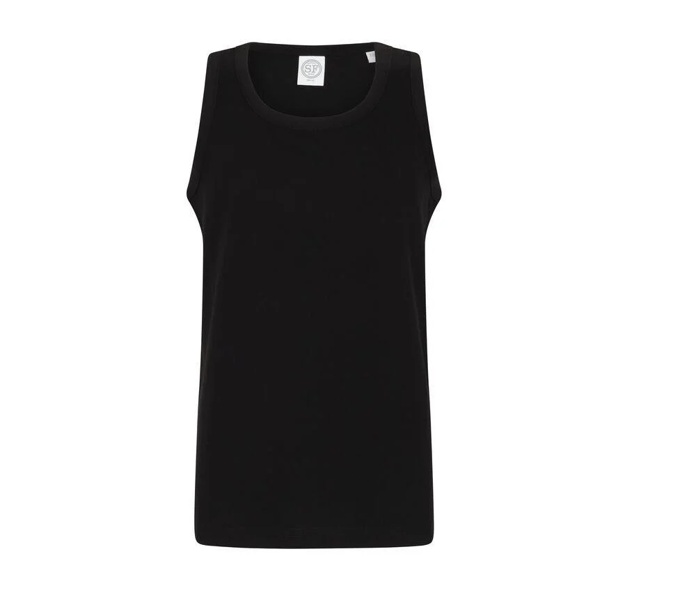 Skinnifit SM123 Feel Good Tanktop Kinderen – Black