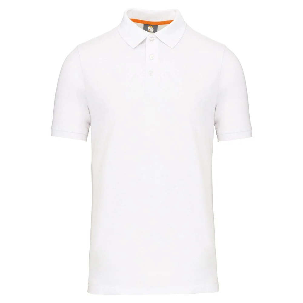 WK. Designed To Work WK207 Polo Heren – Wit