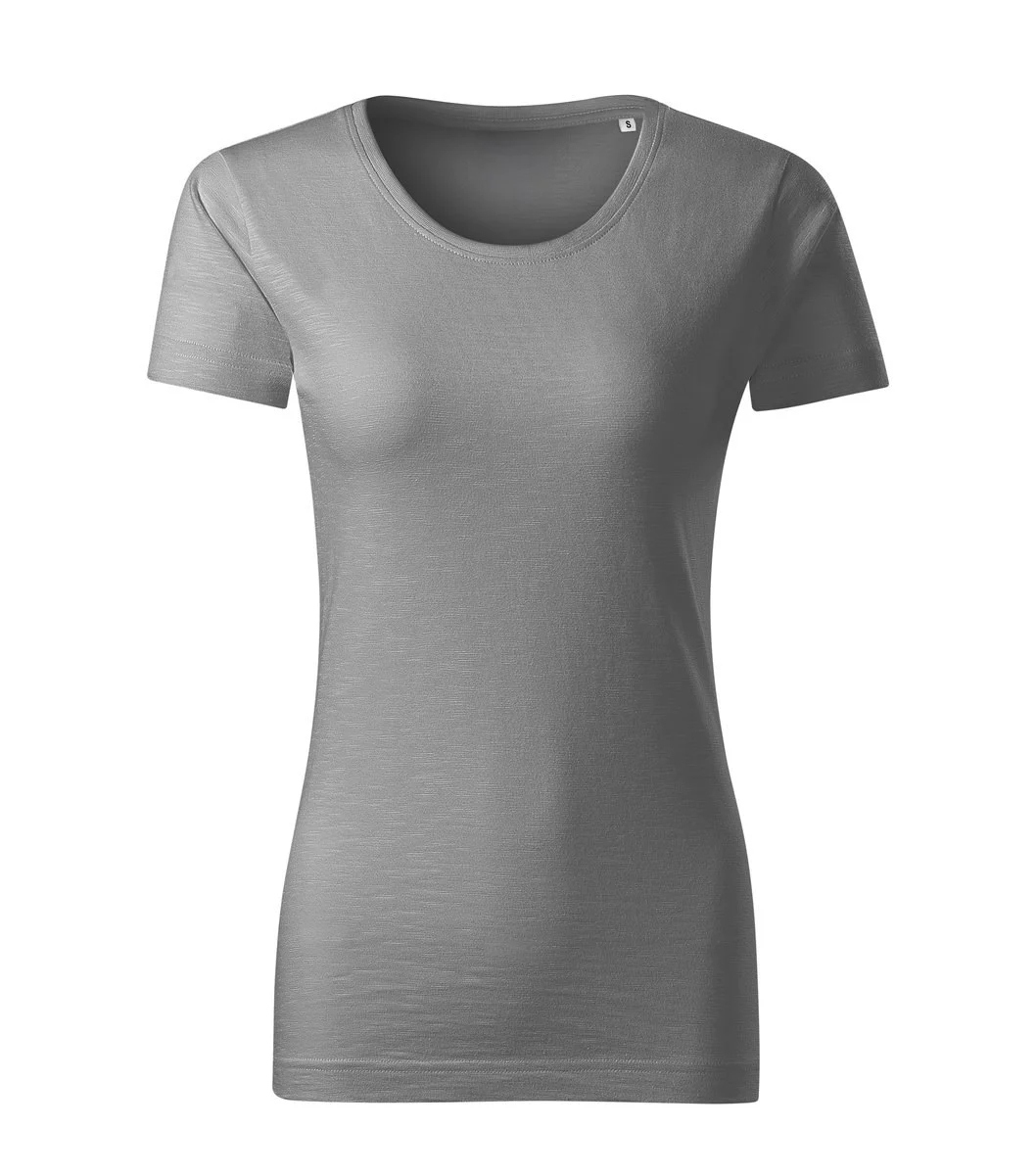 Montparel 174 Biologisch T-shirt Dames – verouderd zilver