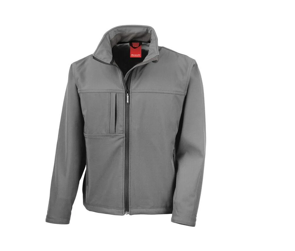 Result RS121 Softshell Jas Heren – Workguard Grey