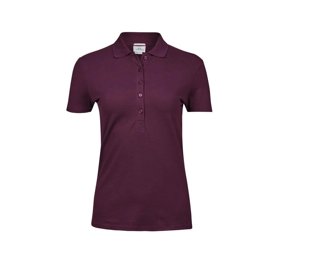 Tee Jays TJ145 Luxury Stretch Polo Dames – Wine