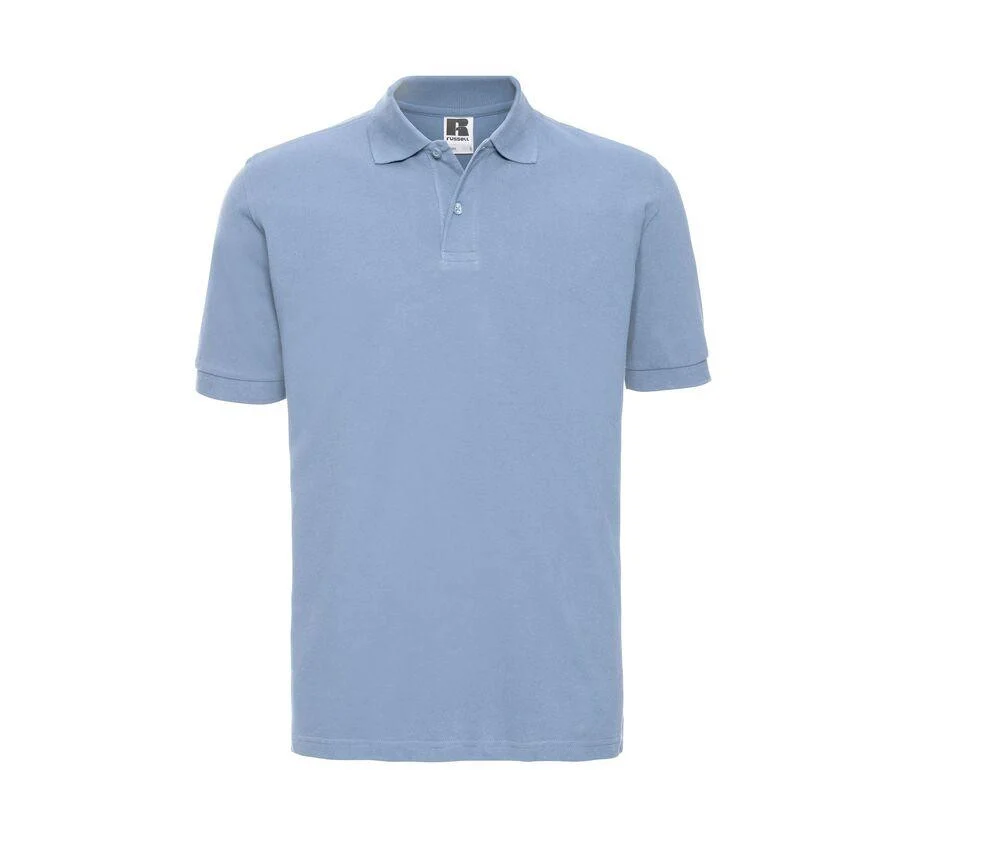 Russell JZ569 Klassieke Katoenen Polo – Sky