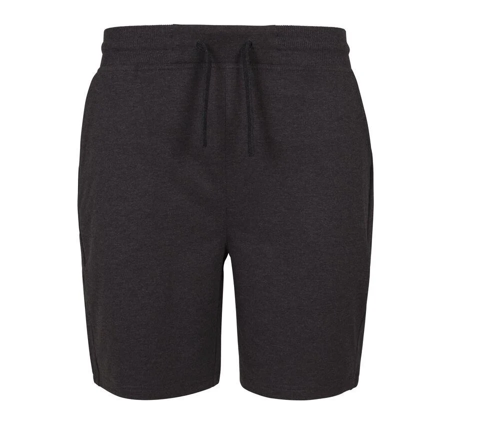 Build Your Brand BY080 Lichte Korte Sportbroek Heren – Charcoal