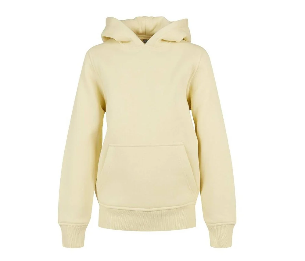 Build Your Brand BY117 Basic Kids Hoody – Soft Yellow
