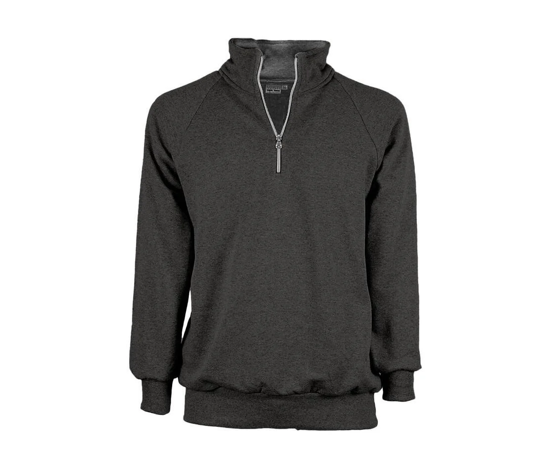 VESTI IT503 Sweater met Ritskraag – Anthracite