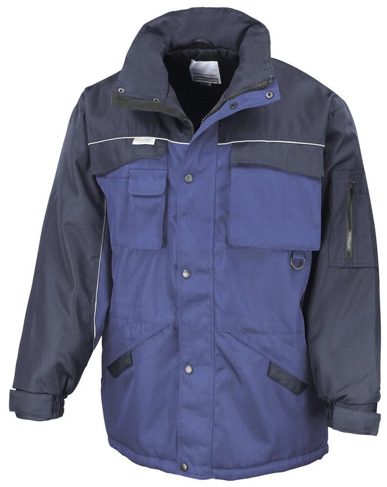 Result RS072 Work-Guard Werkjas Heren – Royal/Navy