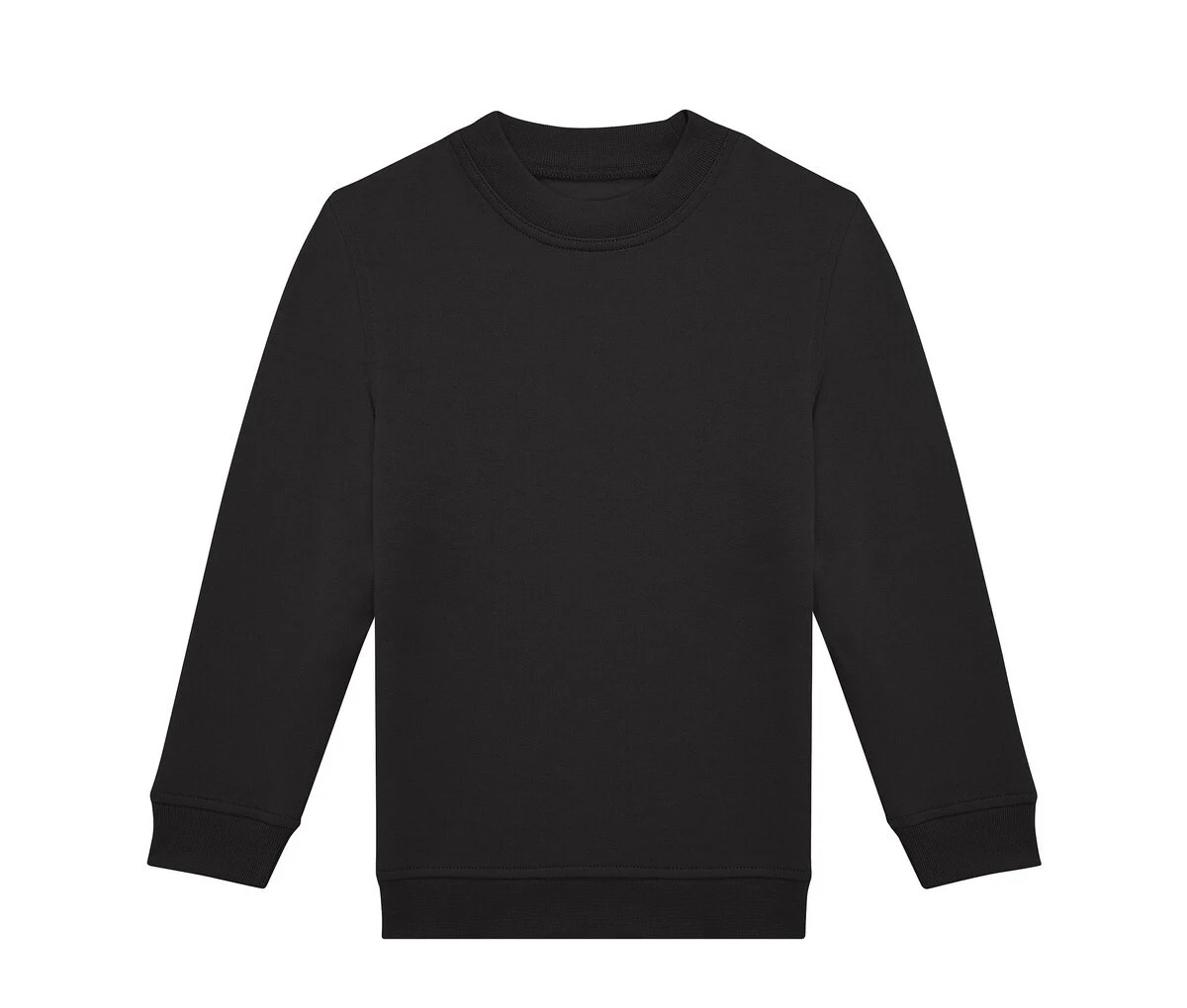 B&C ID332K Kindersweater – Black