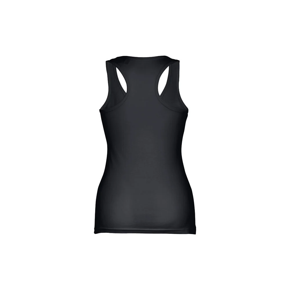 TH Clothes 30120 Tanktop Dames – Koraal oranje