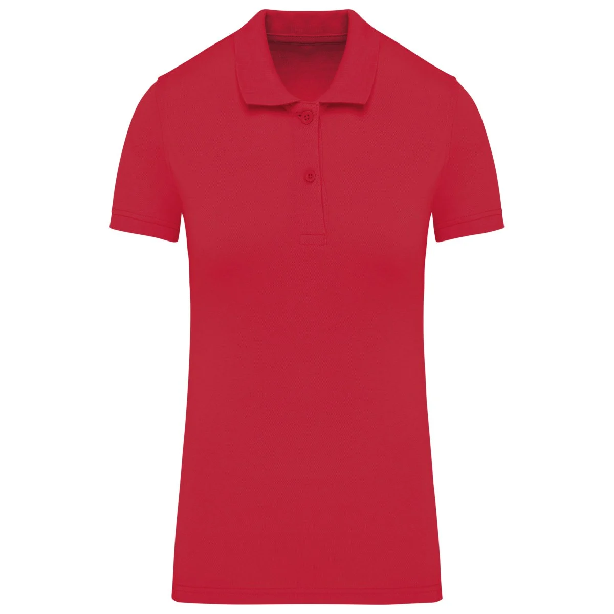 Kariban K2026 Biologisch Polo Dames – Rood