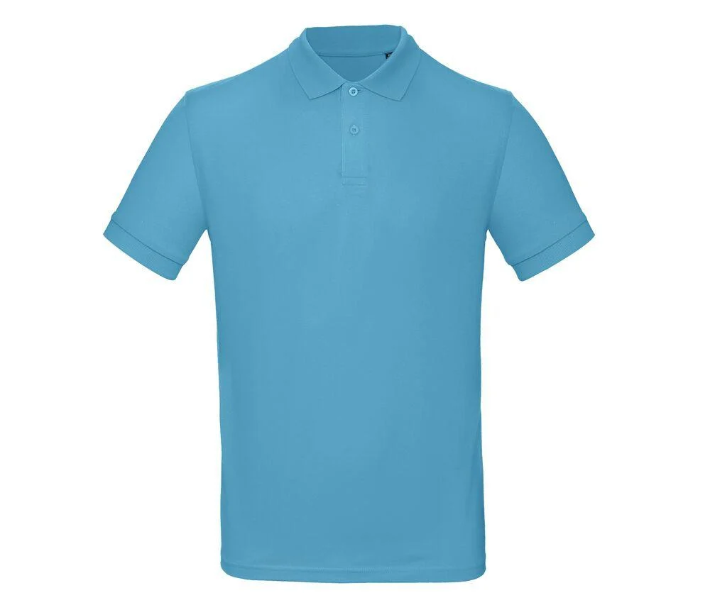 B&C BC400 Inspire Polo Heren – Very Turquoise