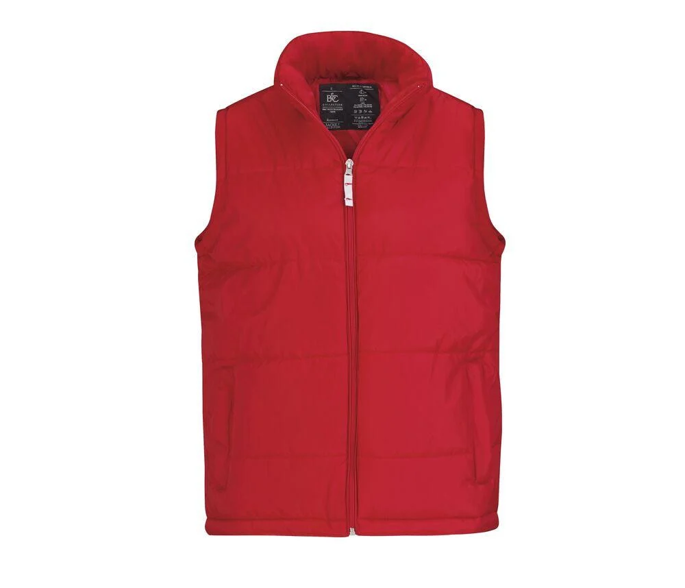 B&C BC363 Bodywarmer Heren – Red