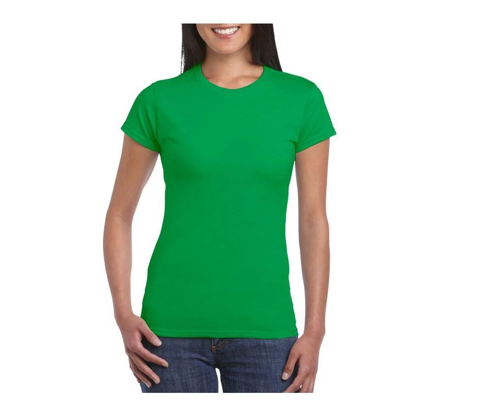 Gildan GN641 Softstyle T-shirt Dames – Irish Green