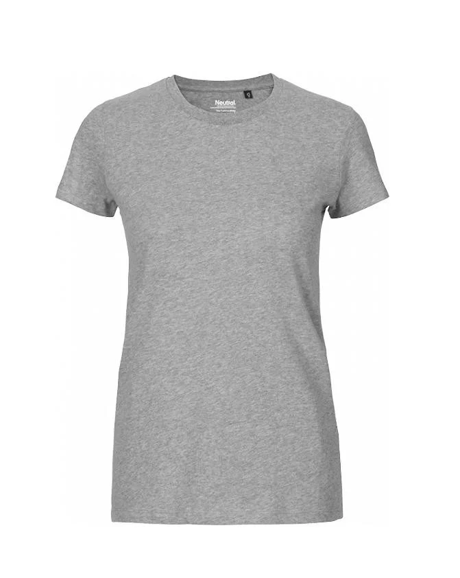 Neutral O81001 Getailleerd T-shirt Dames – Sport Grey