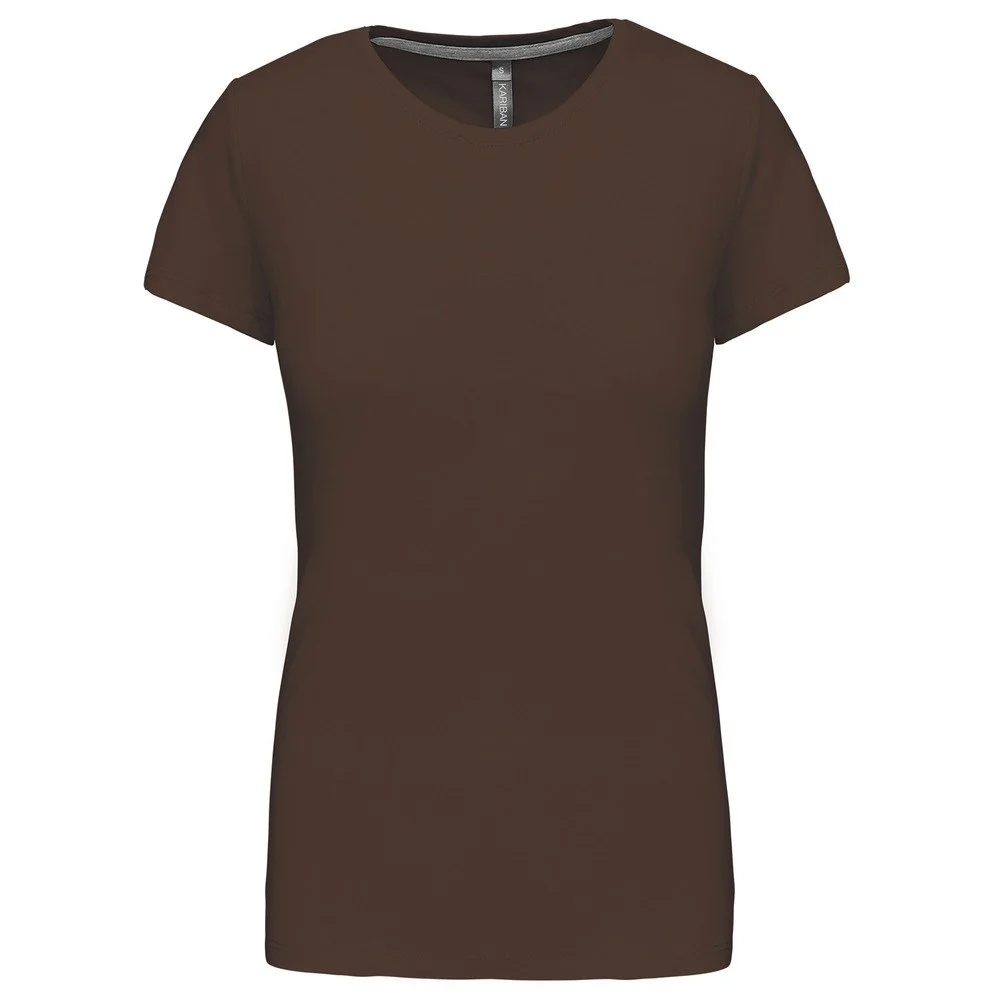 Kariban K380 T-shirt Dames – Chocolade