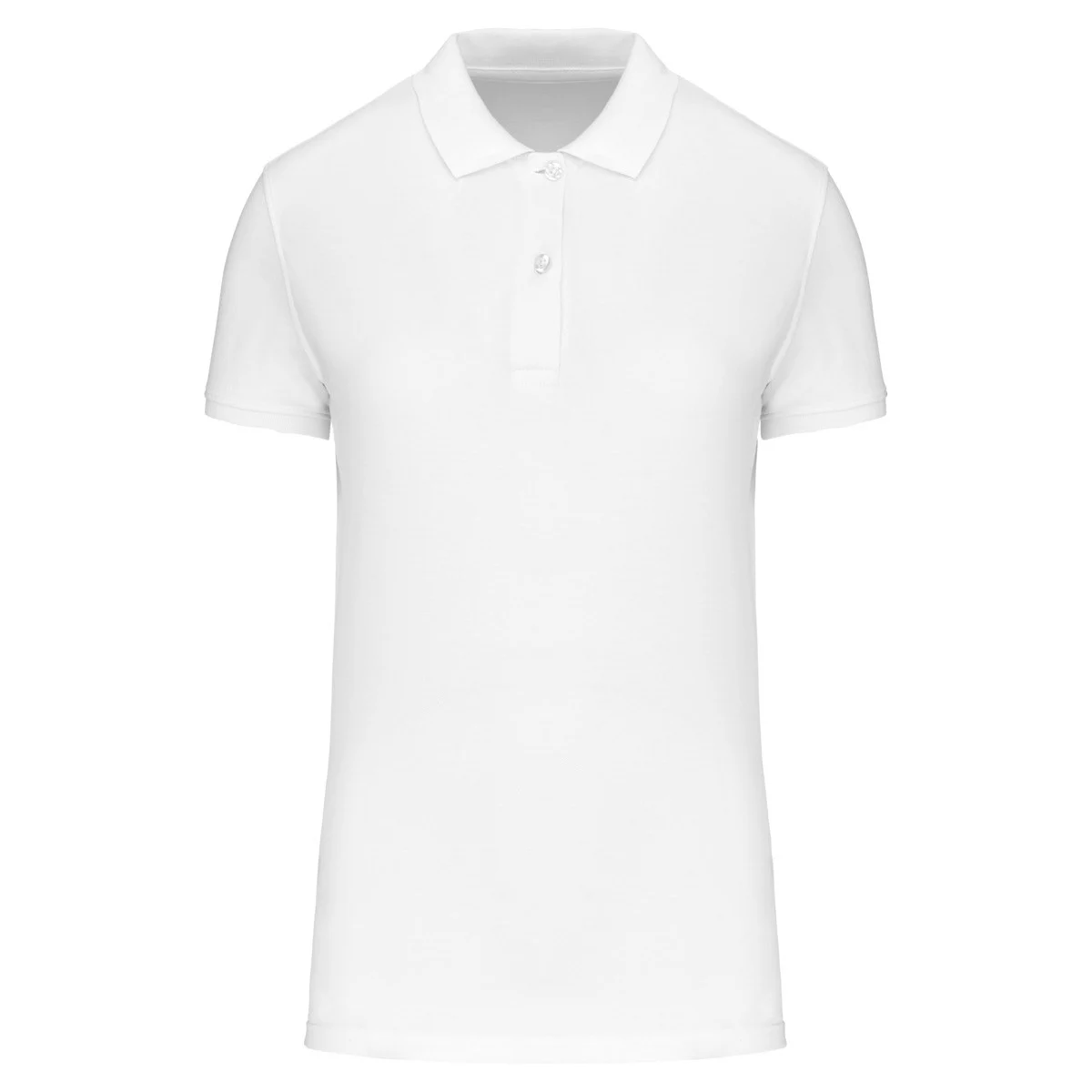 Kariban K2026 Biologisch Polo Dames – Wit