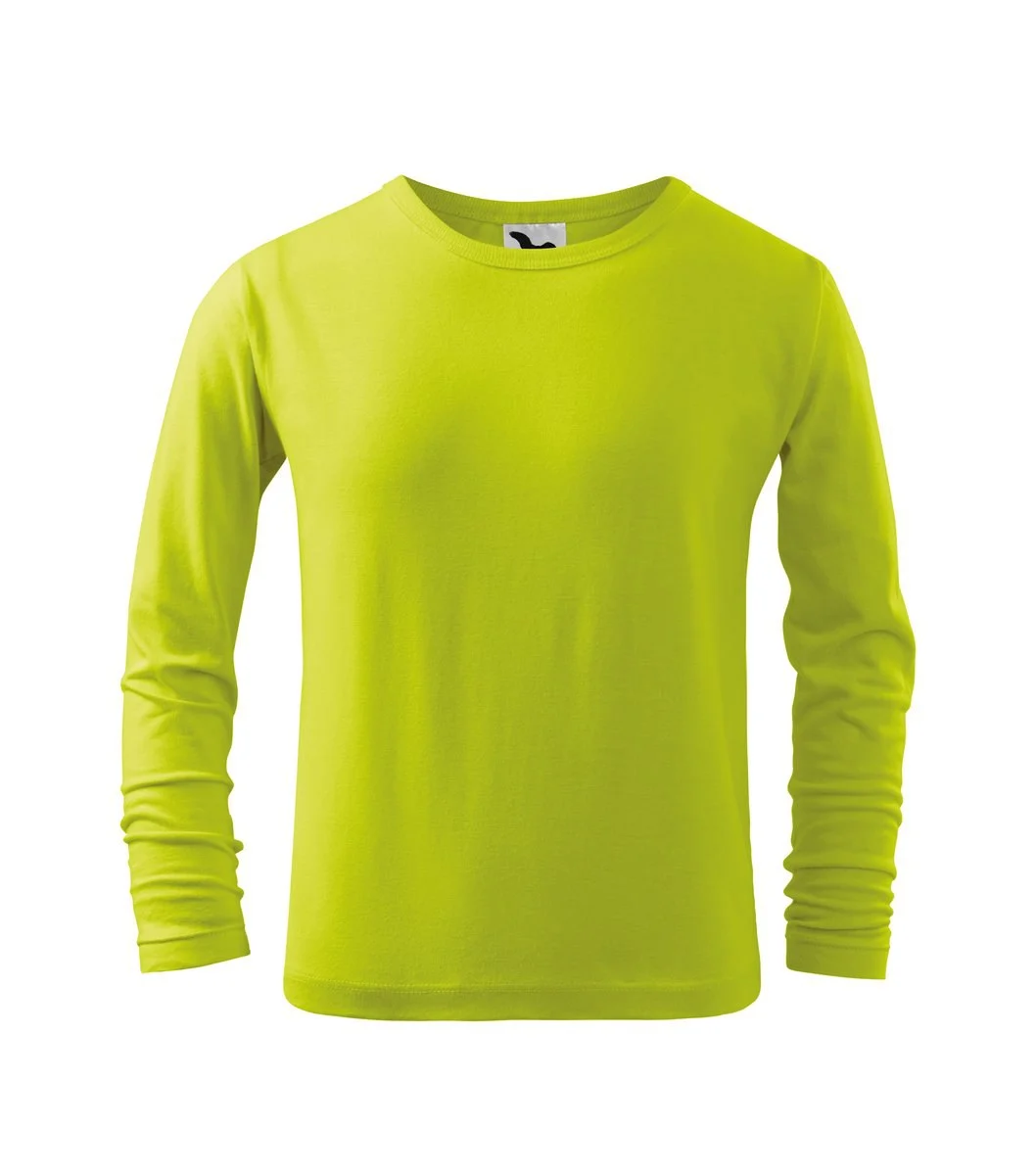 Malfini 121 T-shirt Lange Mouwen Kinderen – Limoengroen