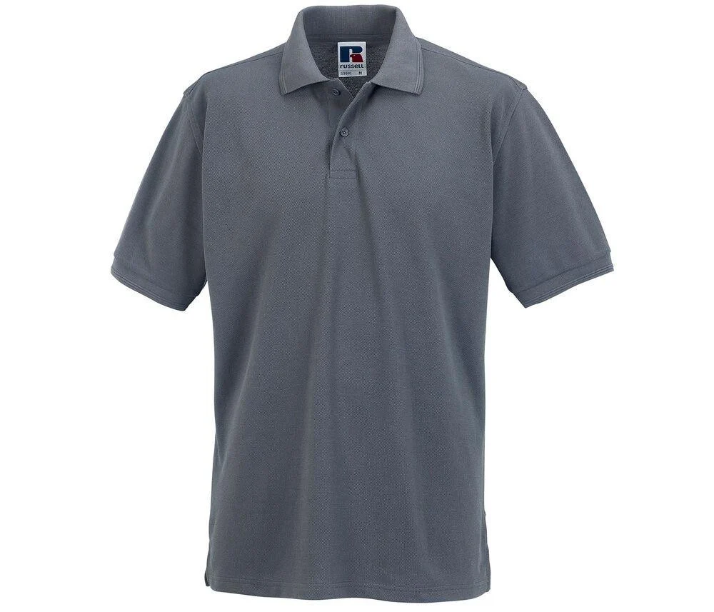Russell JZ599 Duurzame Polykatoen Polo – Convoy Grey