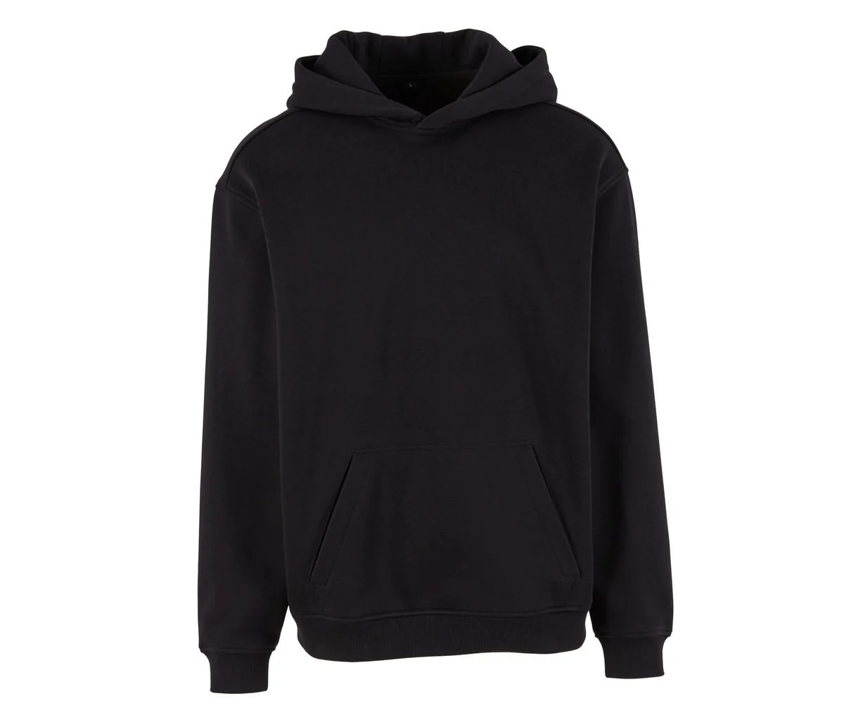 Build Your Brand BY410 Oversized Hoodie – Black