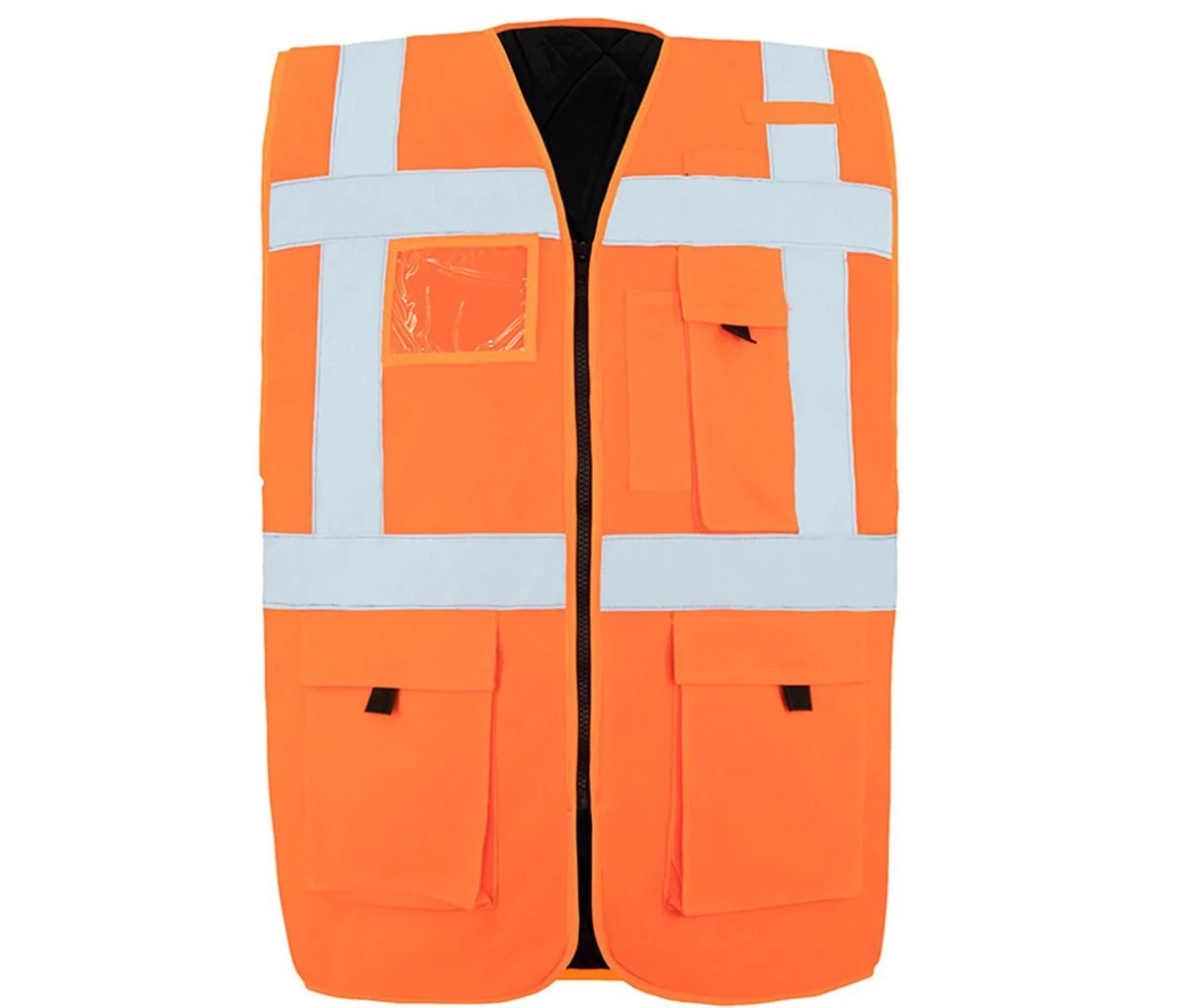 Korntex KX235 Wismar Veiligheidshesje – Hi Vis Orange