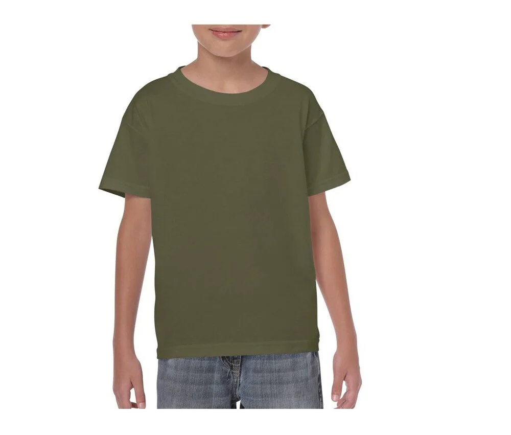 Gildan GN181 T-shirt Kinderen – Militair groen