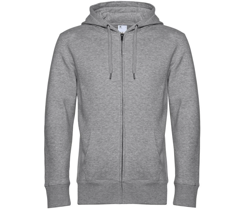 B&C BCU03K Ritshoodie King – Heather Grey