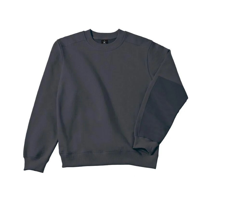 B&C BC830 Hero Pro Werksweater – Dark Grey