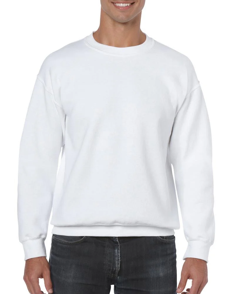 Gildan GN910 Heavy Blend Sweater – White