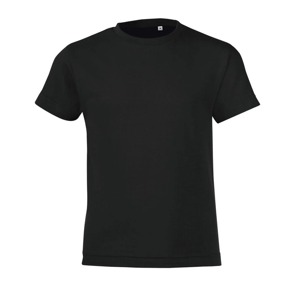 SOL'S 01183 Regent T-shirt Kinderen – Diepzwart