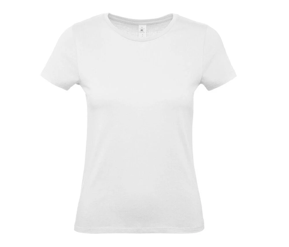 B&C BC063 Sublimatie T-shirt Dames – White