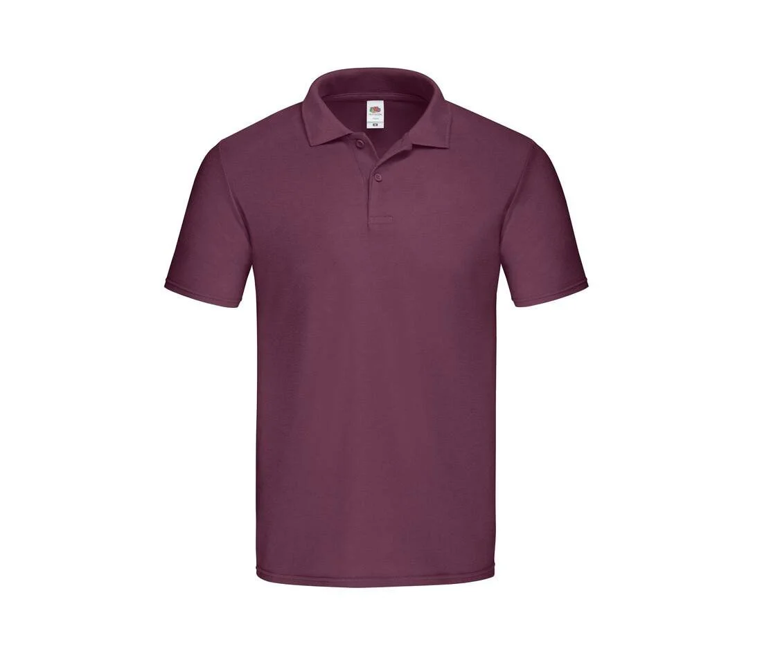 Fruit of the Loom SC282 Katoenen Polo – Burgundy