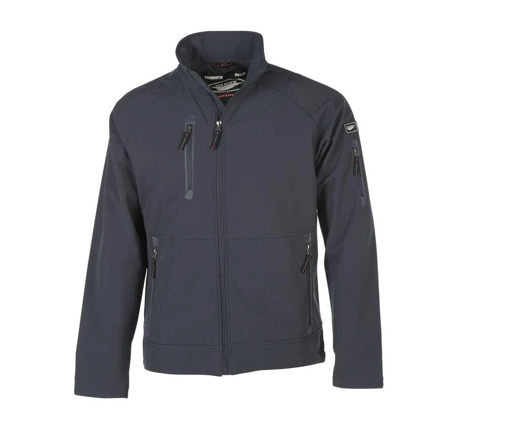 Pen Duick PK770 Plymouth Softshell Jas Heren – Titanium
