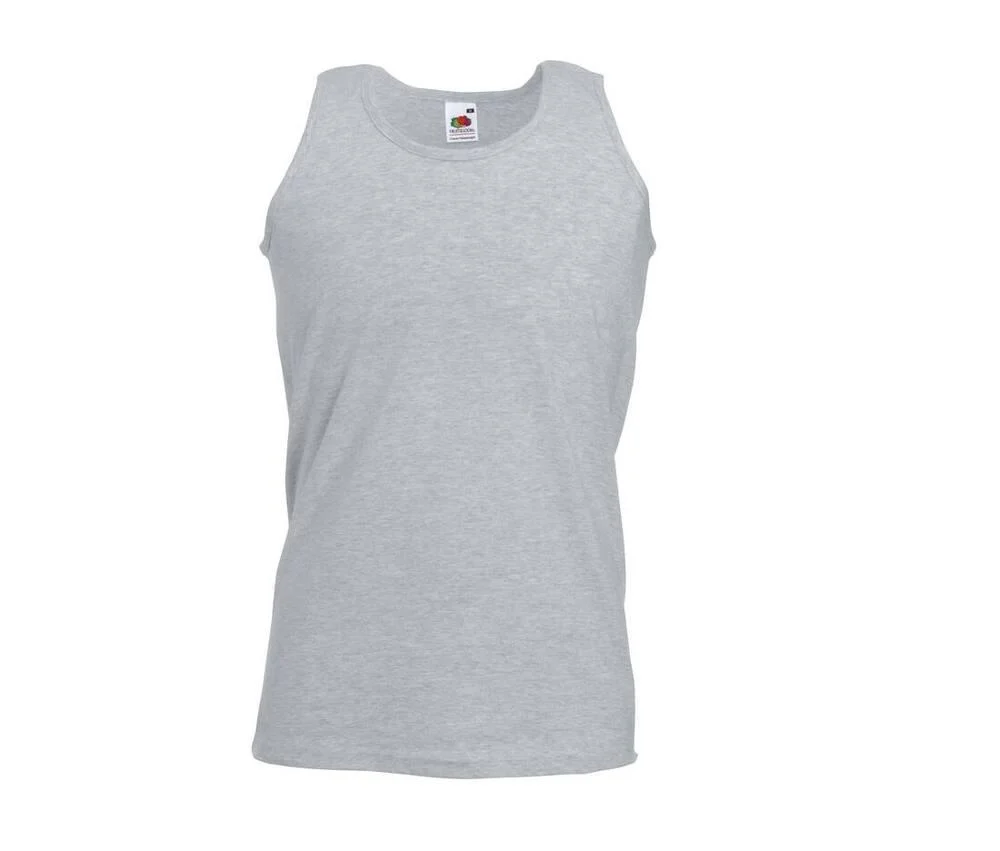 Fruit of the Loom SC235 Tanktop Heren – Heide Grijs