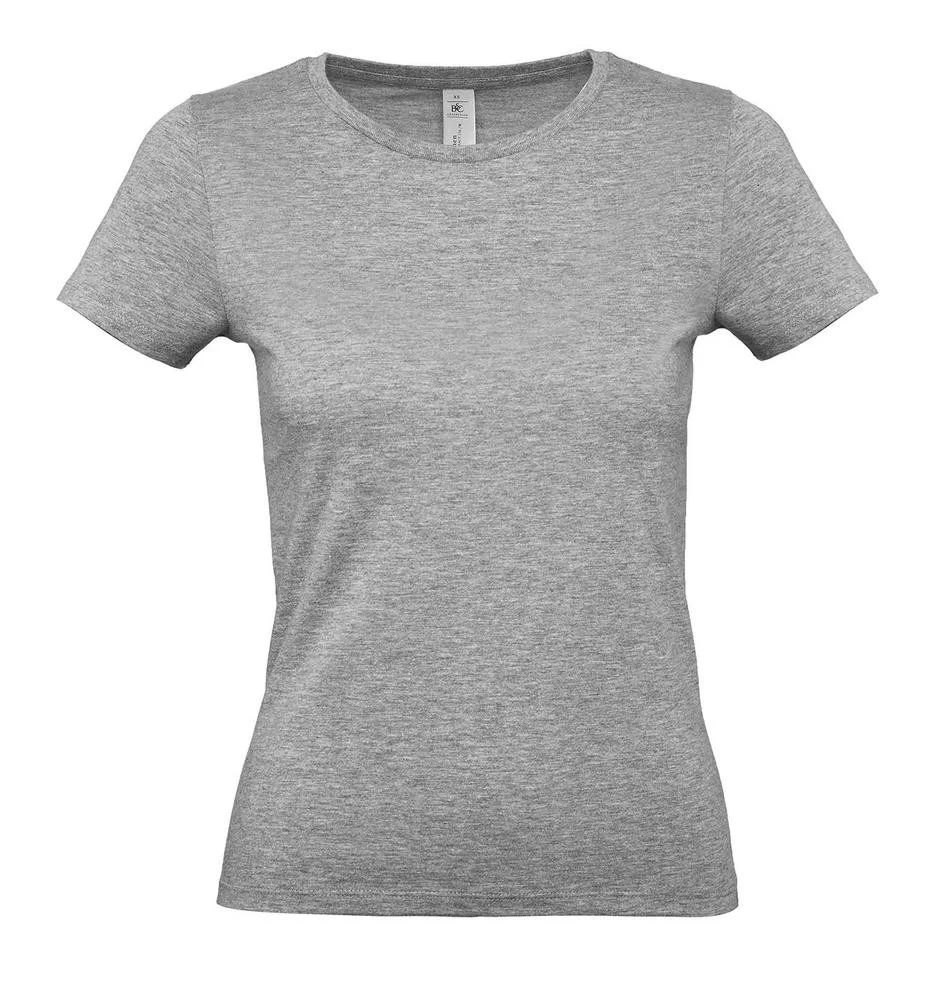 B&C BC02T #E150 T-shirt Dames – Sport Grey