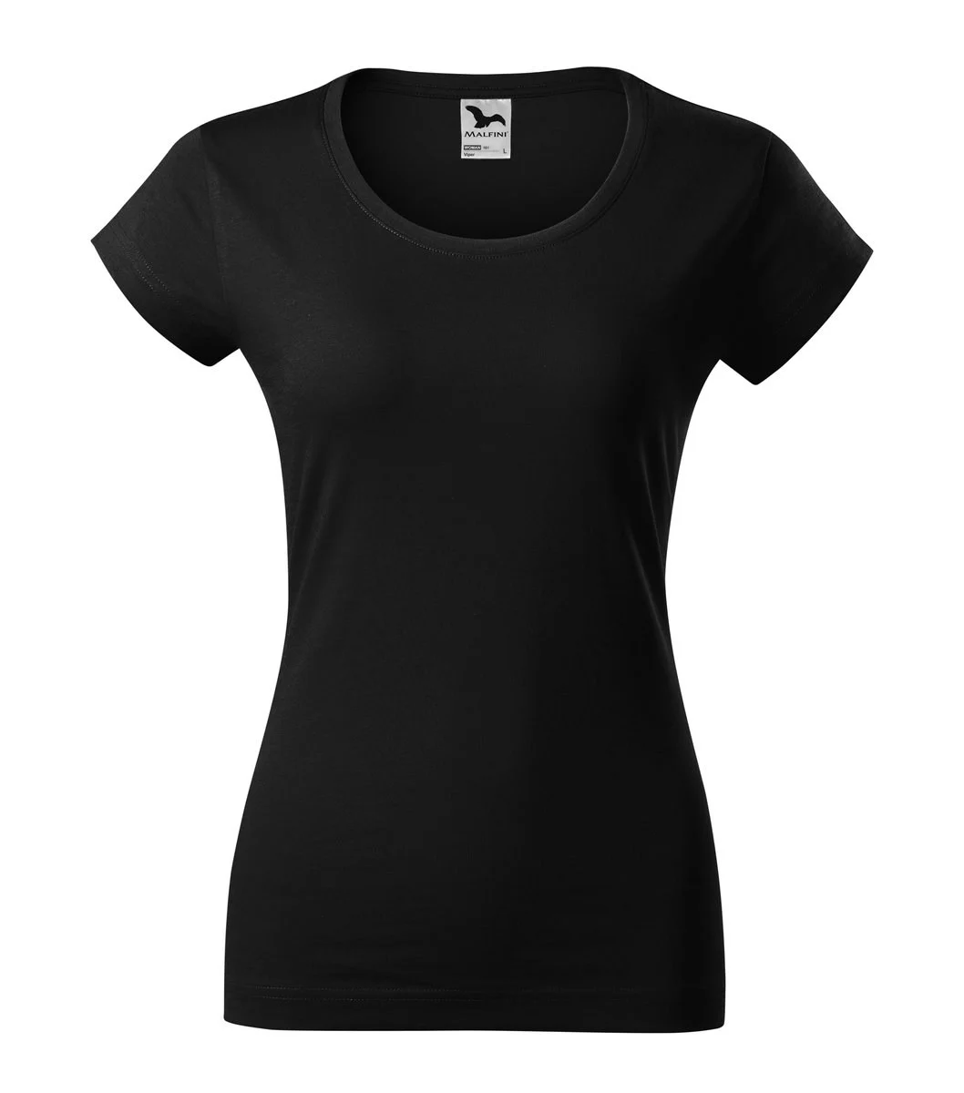 Malfini 161 Viper T-shirt Dames – Zwart