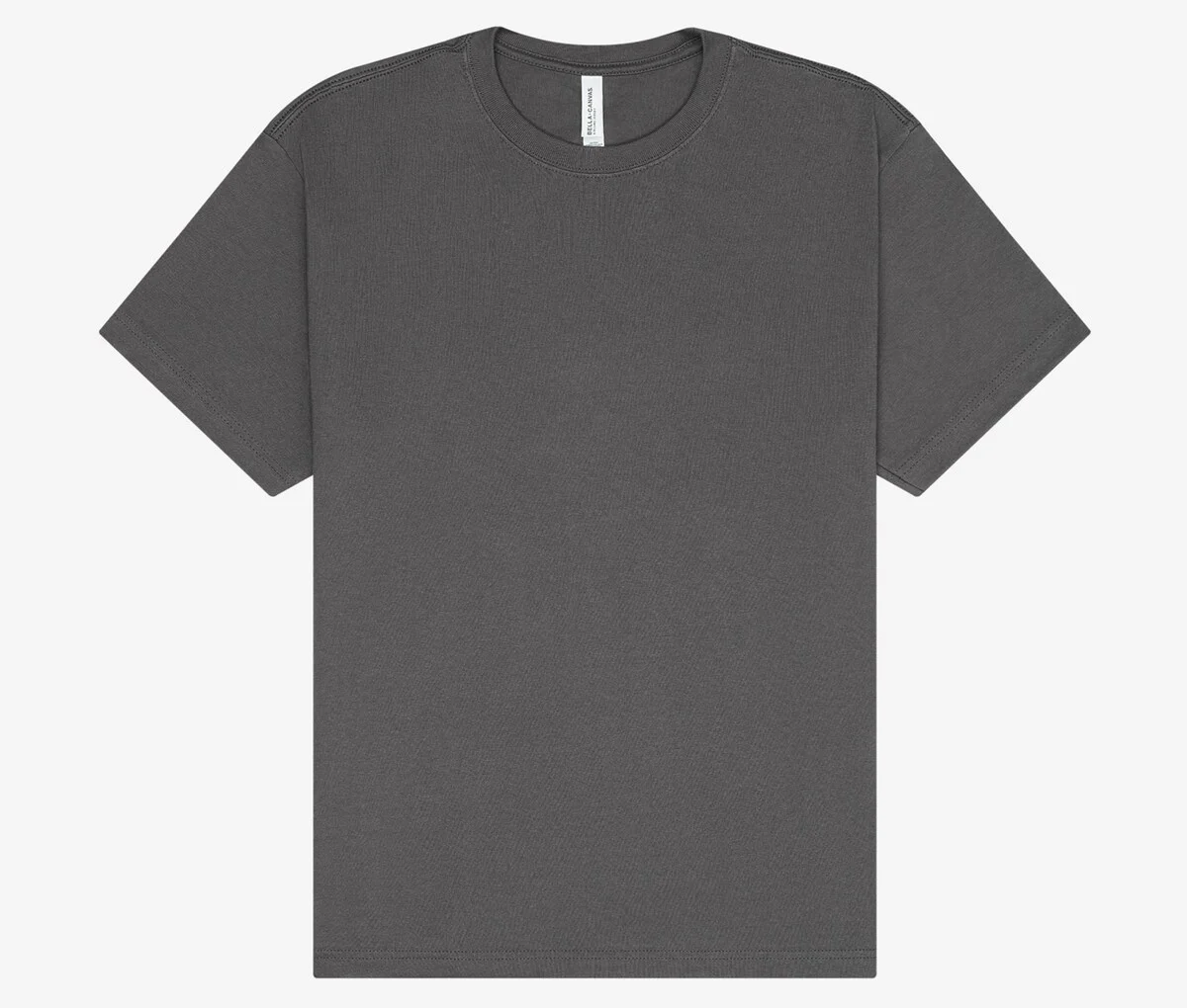 Bella+Canvas BE4610 Unisex Zwaar T-shirt – Asphalt