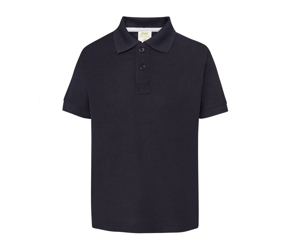 JHK JK922 Sportpolo Kinderen – Navy