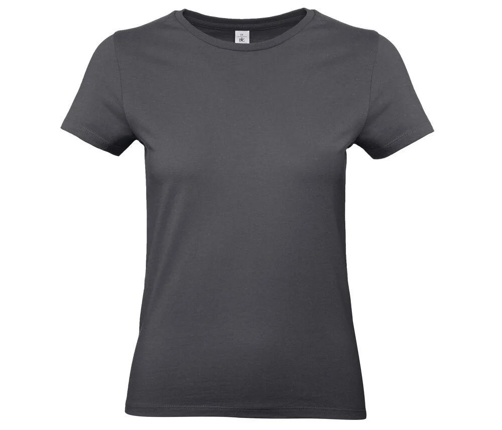 B&C BC04T #E190 T-shirt Dames – Dark Grey