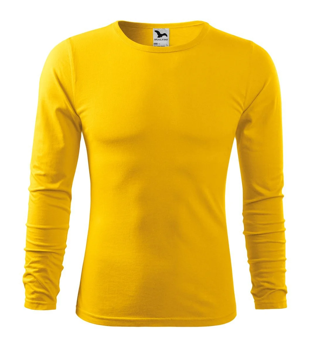 Malfini 119 T-shirt Lange Mouwen Heren – Geel