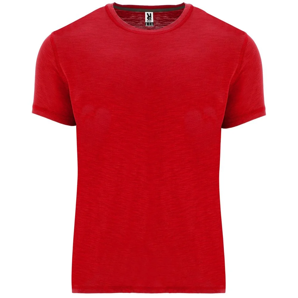Roly CA0396 Terrier T-shirt Heren – Rood