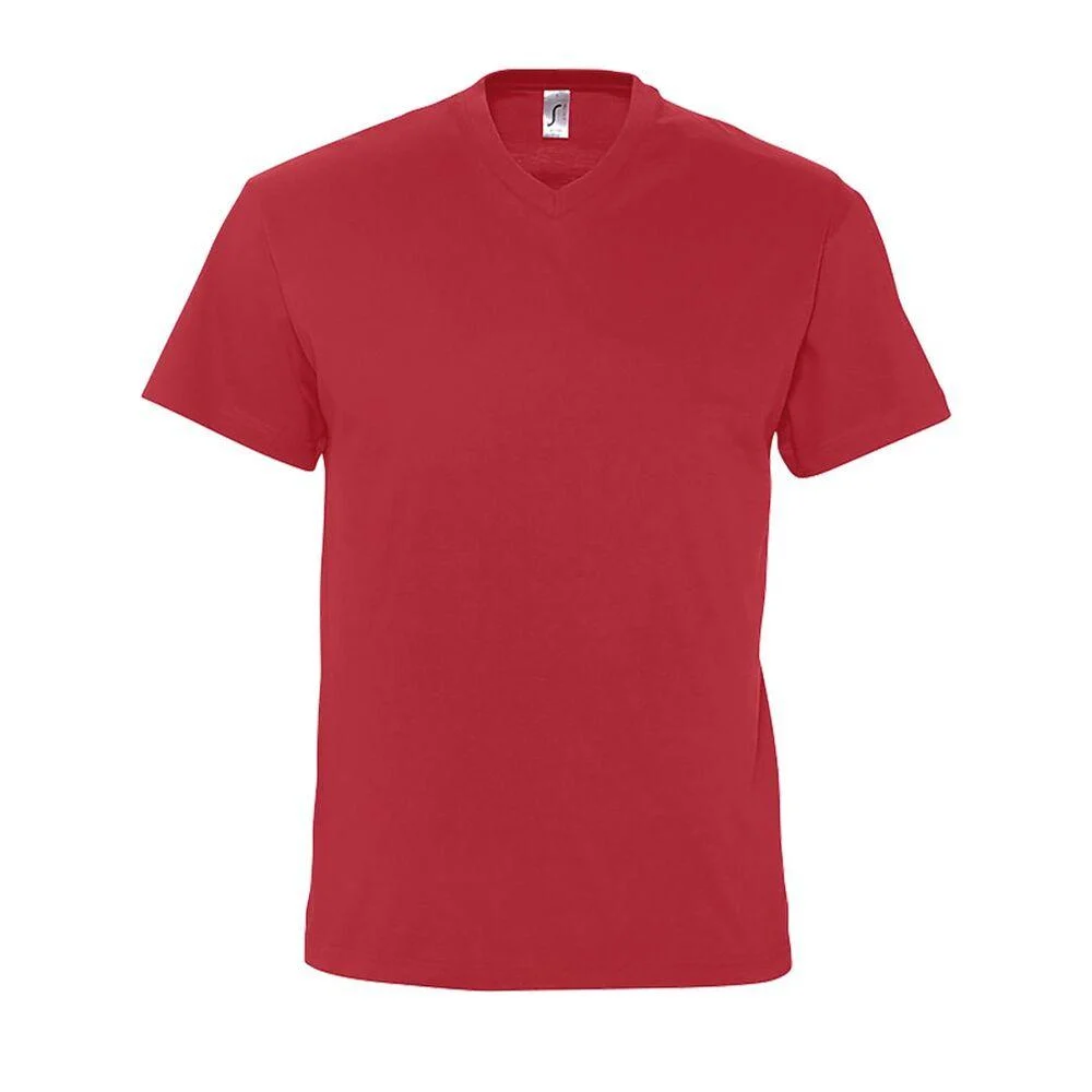 SOL'S 11150 Victory T-shirt V-hals Heren – Rood