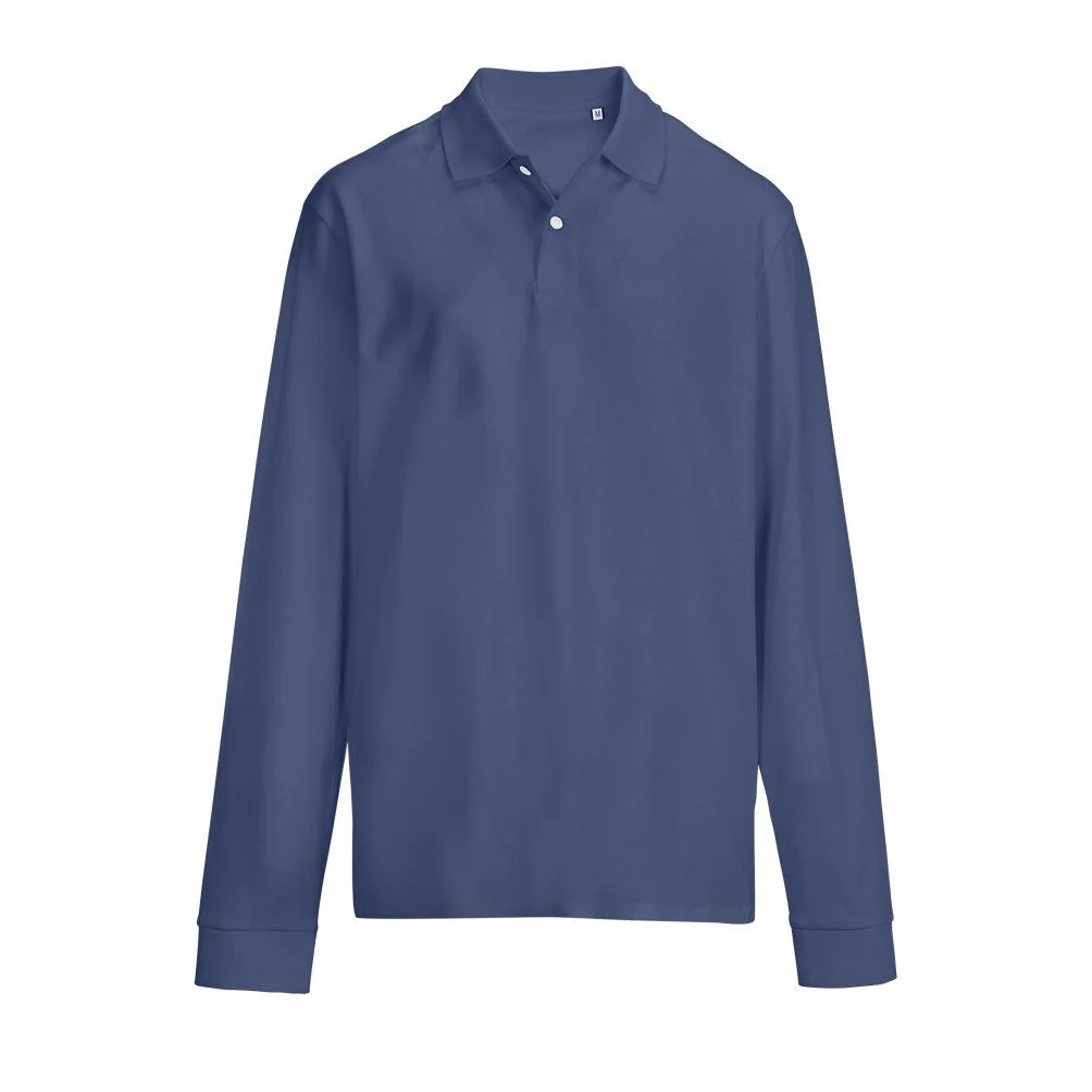 SOL'S 04441 Pacific Polo Lange Mouwen – Denim