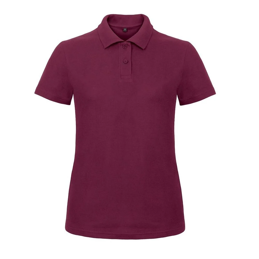 B&C BCI1F ID.001 Polo Dames – Wine