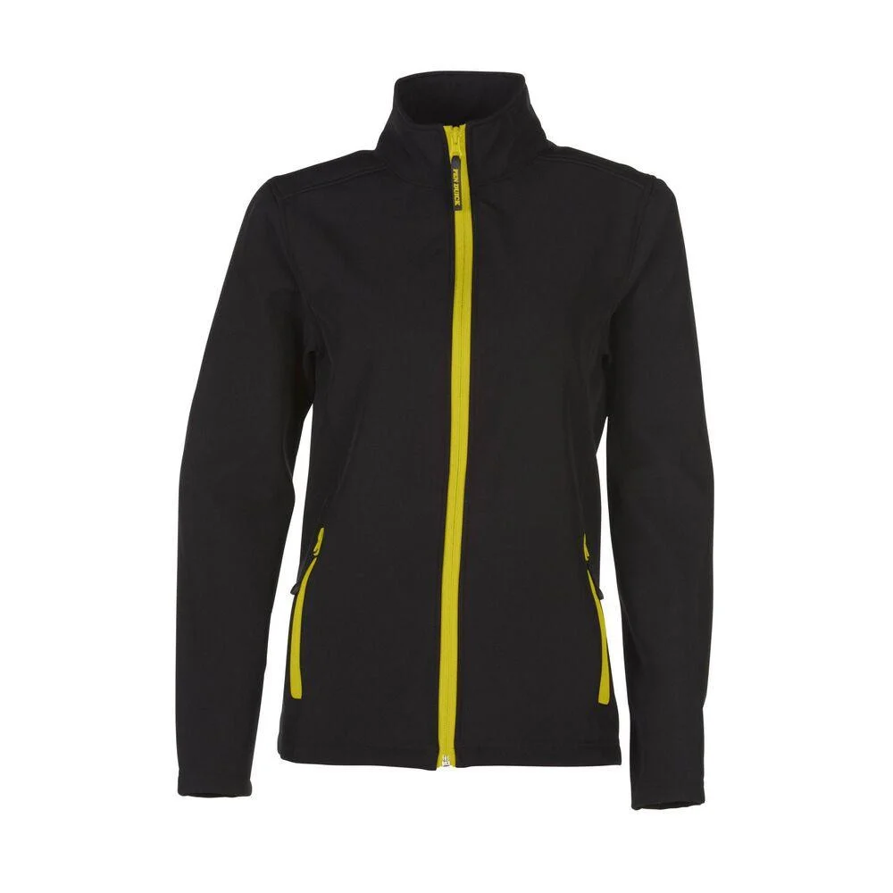 Pen Duick PK777 Magellan Softshell Jas Dames – Black/Gold