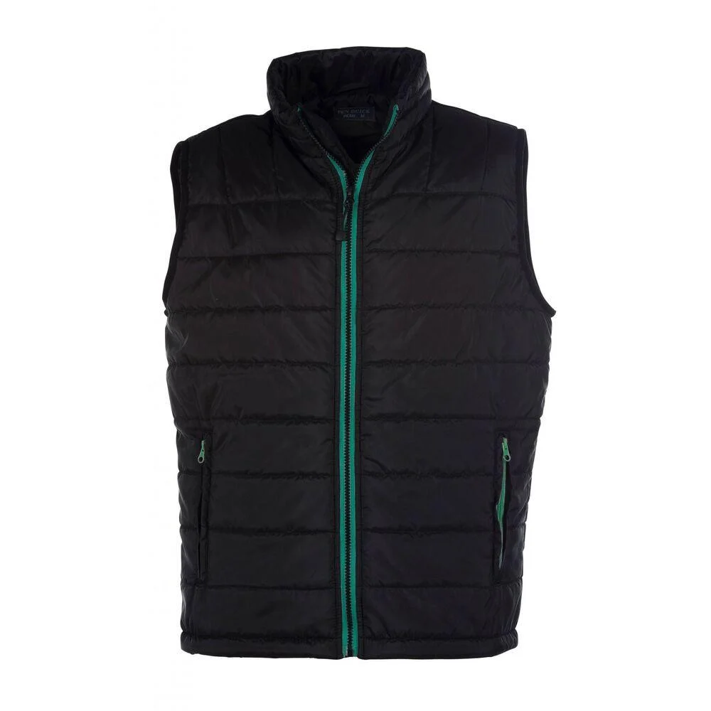 Pen Duick PK310 City Bodywarmer Heren – Black/Kelly Green