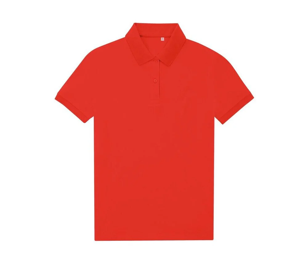 B&C BCW465 My Eco Polo 65/35 Dames – Pop Tomato